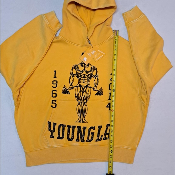 YoungLA x Gold's Gym - 5152 - Golds Gym New Age Pullover  Hoodie - SIZE SMALL - Picture 9 of 11